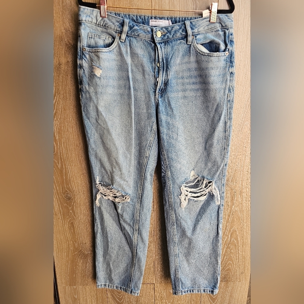 Garage Light Blue Boyfriend Jeans Size 11